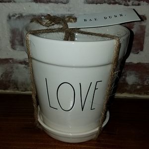 Rae Dunn Love Planter
